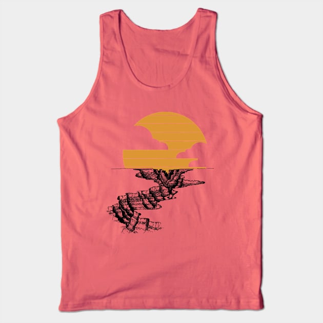 Arizona Sunset Tank Top by ZekeTuckerDesign